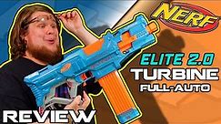 IT'S ACTUALLY GOOD!? NERF Elite 2.0 Turbine Full-auto Blaster Review