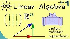 Linear Algebra 1 | Introduction