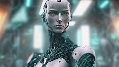 Android Woman Futuristic Lab Creating Ai Stock Footage Video (100% Royalty-free) 1099441385 | Shutterstock