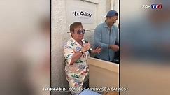 Elton John : concert improvisé à Cannes !