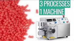 Granulation, extrusion and Spheronization with the Caleva Multi Lab