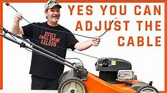 How To Adjust A Non-Adjustable Lawn Mower Cable