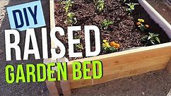 Building a Raised Garden Bed using Planter Blocks & Lumber | DIY Step-by-Step