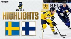 Finland vs Sweden FULL HIGHLIGHTS 2024 World Juniors