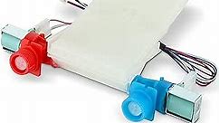 Whole Parts Part # W11025984 Water Inlet Valve - Replacement and Compatible with Some Whirlpool Washing Machines - Replaces W11210459, AP6329217, W11038711, & More - 2 Yr Warranty Replacement Policy