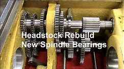 Engine Lathe Headstock Rebuild / Spindle Bearing Replacement