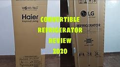 Haier Convertible Refrigerator Vs LG Refrigerator 2020 /My Personal Experience#LG FRIDGE review2020