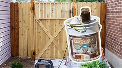 How to Stain a Fence with Ready Seal
