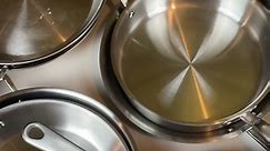 These are the best stainless steel cookware brands (after testing over 30) #bestcookware #cookwarereview #allclad #madein #demeyere #heritagesteel