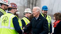 Biden touts ‘critical’ infrastructure plans while making digs at Trump