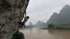 Crouching Toilet, Hidden Climber (Climbing in Yangshuo, China)