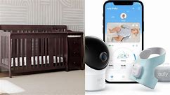 Amazon's Baby Sale: Markdowns on a crib with a diaper changer and a sock that tracks baby's vitals