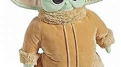 Pillow Pets The Child Grogu Stuffed Animal, Disney Star Wars The Mandalorian Plush Toy, Green