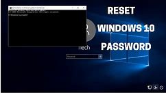 How to Reset Windows 10 Password Easily 100% Working