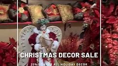Christmas Home Decor Sale!