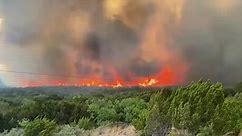 Texas Forest Service Responds To The Mesquite Heat Fire