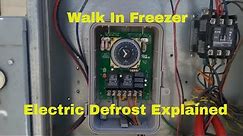 Walk in Freezer service call (electric defrost explained)