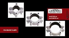 Bracket Clamps for Tubing, Pipe & Poles
