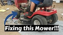 Troy-Bilt Pony 42inch deck riding lawn mower Full repair guide.