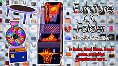 FURNITURE CC FOLDER (ft Indoor Activites) | |The Sims 4