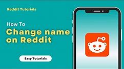 How to change Reddit username