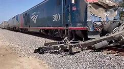 Amtrak Passenger Train Partially Derails in Ventura County, California