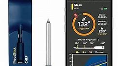 MeatStick Chef Set | Quad Sensors Smart Wireless Meat Thermometer | Digital Food Probe with Bluetooth | for Grilling, BBQ, Kitchen, Air Fryer, Deep Frying, Oven, Sous Vide, Rotisserie | Limited Range