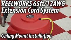 ReelWorks 65FT/12AWG Extension Cord | Ceiling Installation