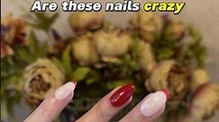 Are these nails crazy office lady proof?👩🏼‍💻👍 #nails #pressonnails #ellievincynails #fakenails