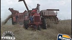 Allis Chalmers Combines - Harvesting With Classic Tractors - Classic Tractor Fever