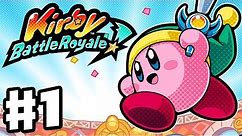 Kirby Battle Royale - Gameplay Walkthrough Part 1 - Story Mode Beginner's League! (Nintendo 3DS)