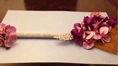 How to decorate a broom for your wedding