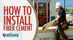 How To Install Fiber Cement Siding - Allura USA