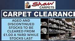 Carpet Clearance - Shaw Carpets