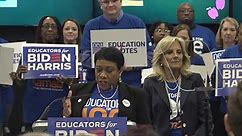 WATCH LIVE: First Lady Jill Biden addresses a South Carolina Educators for Biden-Harris event