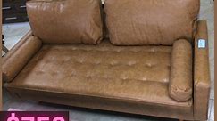 !!!SAMPLE LEATHER SOFA ON SALE!!! $749.99 only Lounge in style and comfort with our luxurious COOGEE 2.5 SEATER LEATHER SOFA! ❤❤ This leather sofa is not only classy, stylish but also durable, ensuring you and your family can enjoy them for years to come. Upgrade your living room today with our Leather Sofa and experience the ultimate in comfort and luxury. - TAKE A LOOK and ORDER NOW! For ONLY $749.99!! - - SKU: 3050815 Product Features: • PU leather sofa at affordable cost with wooden sturdy l