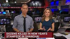 Officials say 35 people have been killed after a stampede in Shanghai, China, during a New Year’s celebration.