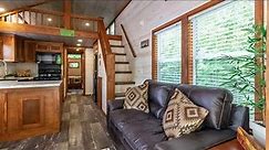 Rustic Cozy Zion Cabin Tiny House from Compact Cottages