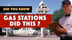 You won't believe what this vintage service station was marketing in the 1960s!