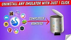 How to Completely Uninstall any Emulator from PC/Laptop With Just 1 Click | iOBit Uninstaller