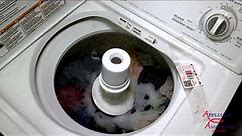Sears 110 24622300 Top Load Washer Washing Large Load spin Fail with soap 720p60fps