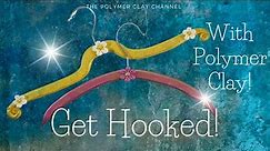 HOW TO: Make CLOTHES HANGERS with POLYMER CLAY! #clotheshanger #polymerclay #handmade