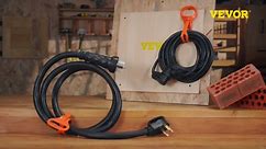 VEVOR 50 ft. Generator Cord 50 Amp RV Extension Cord 110V Power Cord STW with Twist Lock Connectors N14-50 Outlet for Home RV FDJYCX50FTX50ACZ1V1
