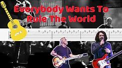 Everybody Wants To Rule The World - Tears for Fears Guitar TAB/Tutorial
