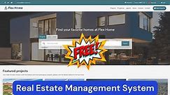 Complete Real Estate Management System in PHP MySQL with Source Code Free Download