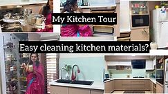 New kitchen ideas /Modular kitchen tour /easy maintenance materials or not ? Best colour combination