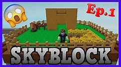 Getting Started - Roblox Skyblock EP 1