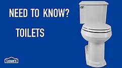 Toilet Buying Guide | Lowe's