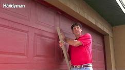 How to Weatherstrip a Garage Door