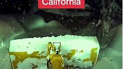 Plowing Snow In A Blizzard Lake Tahoe California #snowplowing #snowwork #icestorm #plowing #snow #snowremoval #snowboarding